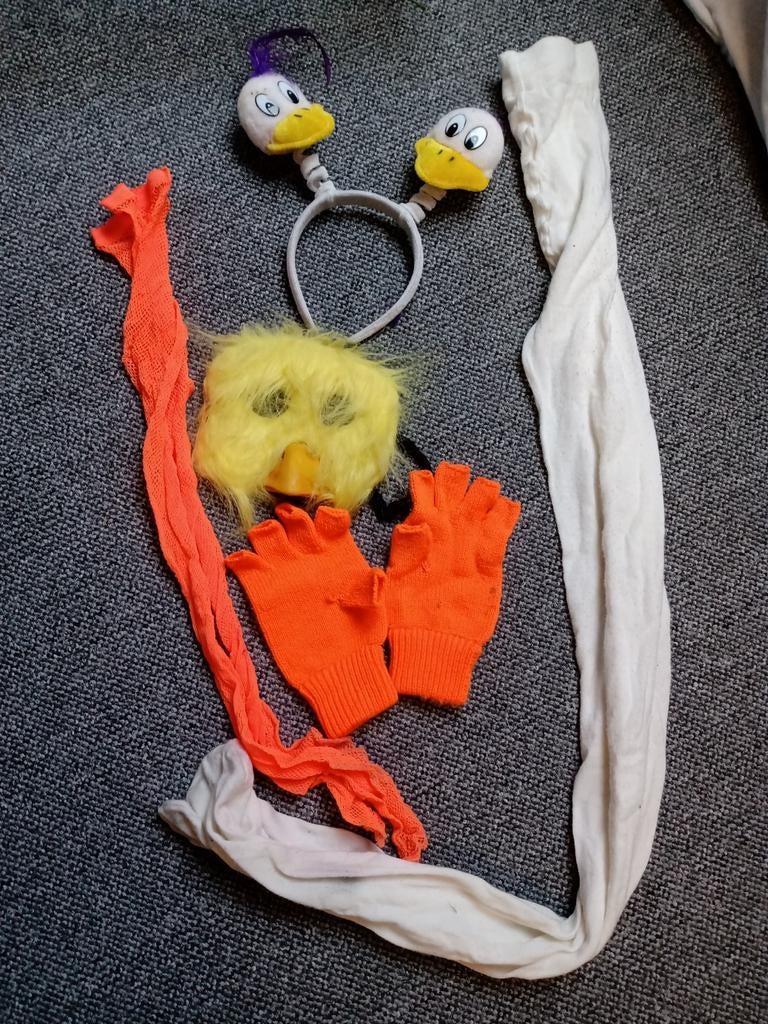 Carnavals accesoires eend, Kinderen en Baby's, Carnavalskleding en Verkleedspullen, Ophalen of Verzenden, Jongen