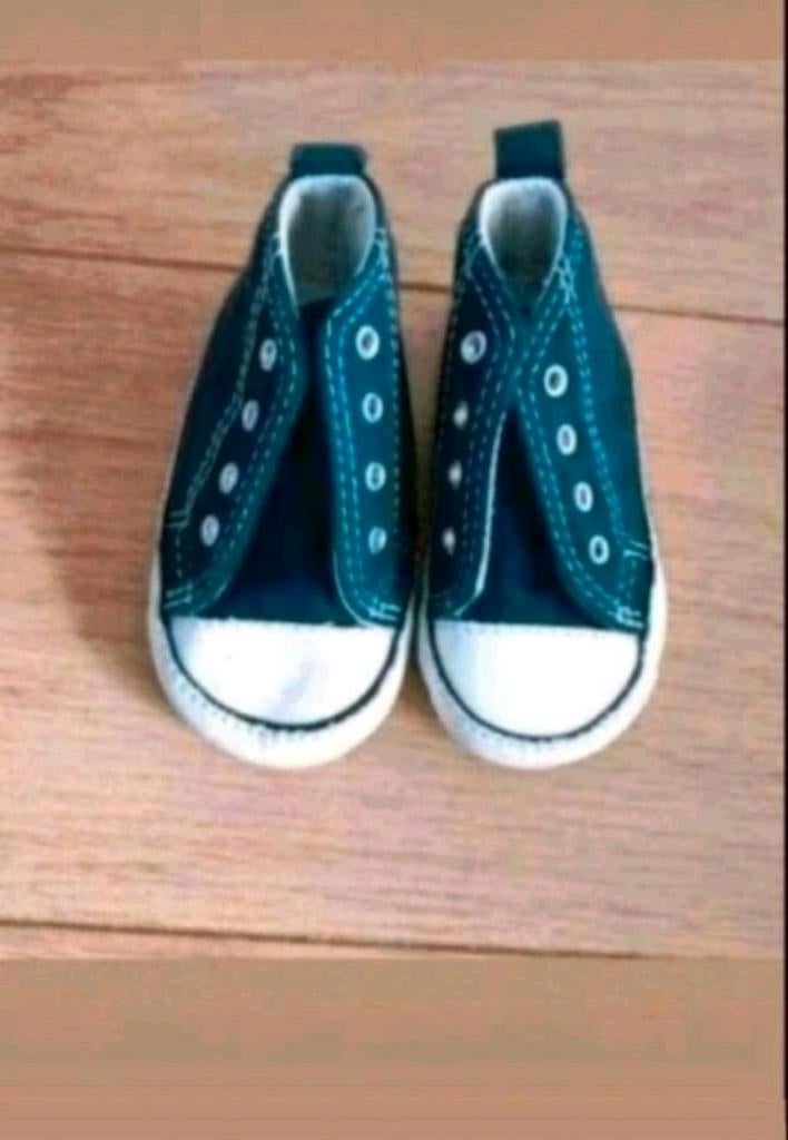 All Star Converse blauwe, Schoentjes, Jongetje of Meisje, Ophalen of Verzenden, Zo goed als nieuw