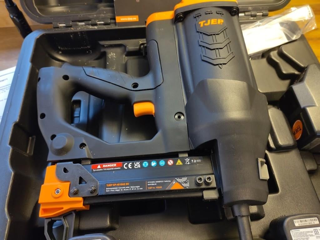 betontacker merk Tjep gaspatroon/ accu, Ophalen of Verzenden, Nieuw