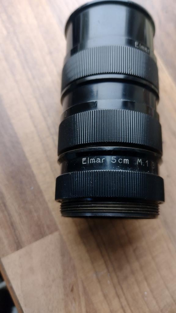 Leica Elmar 5cm M.1: 3 doka, Ophalen of Verzenden, Gebruikt