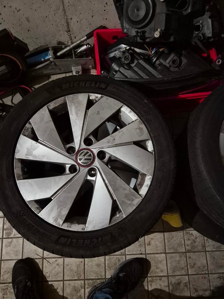 Golf 8 Velgen Set, Ophalen, Gebruikt, Velg(en), 17 inch
