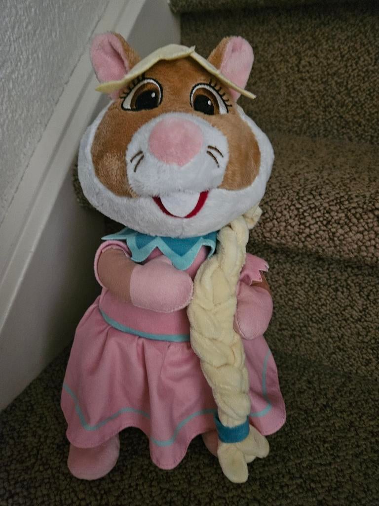 Hamster knuffel Rapunzel Efteling, Ophalen of Verzenden, Zo goed als nieuw, Overige typen