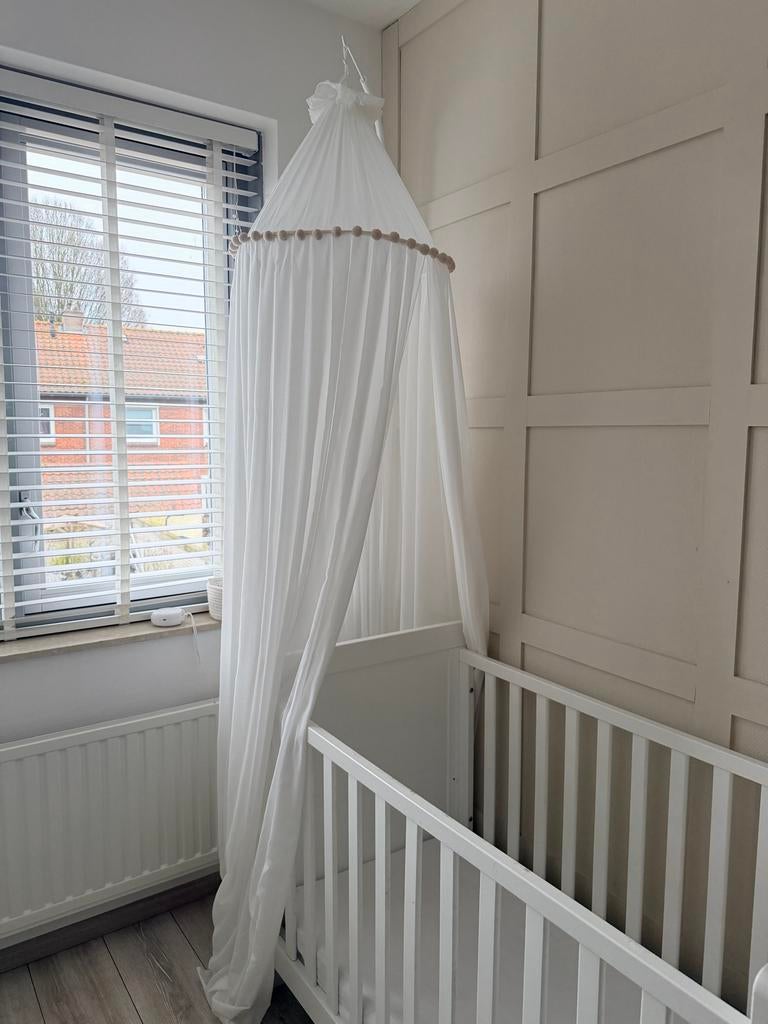 Baby klamboe met piekstok, Kinderen en Baby's, Ophalen, Zo goed als nieuw, Klamboe
