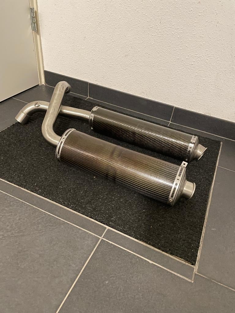 Sil Motor carbon uitlaatdempers Ducati 748/916/996/998, Motoren, Ophalen of Verzenden, Gereviseerd
