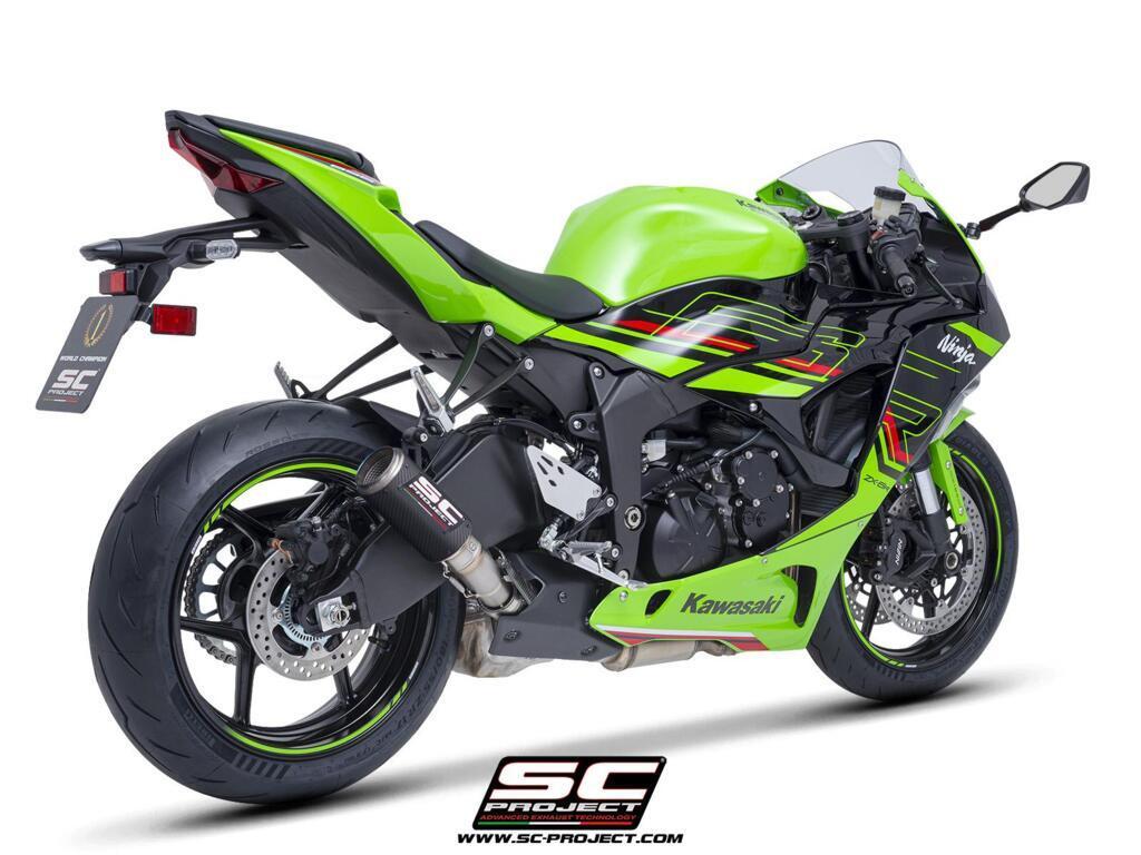 SC-Project CR-T Carbon Kawasaki ZX-6R zx6r SC, Motoren, Nieuw, Ophalen of Verzenden