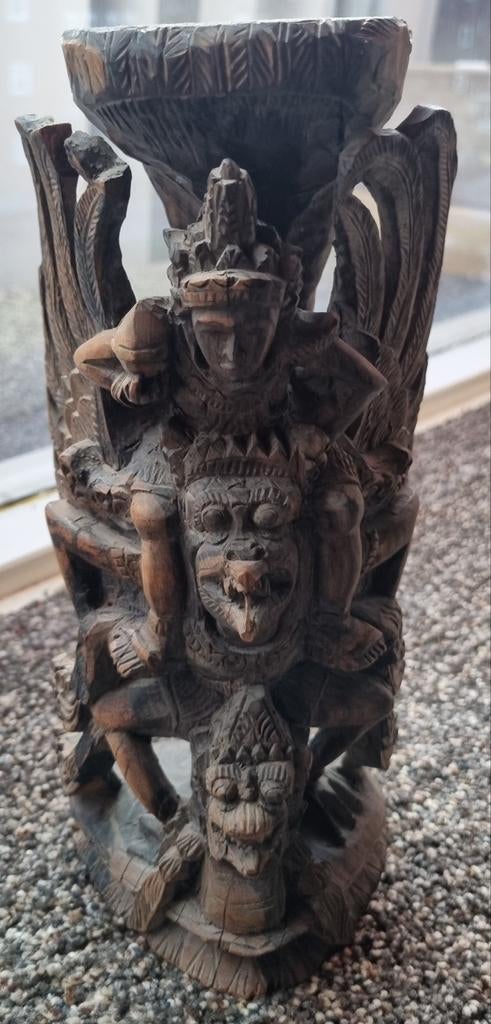 Balinees houtsnijwerk, Huis en Inrichting, Woonaccessoires | Boeddhabeelden, Ophalen