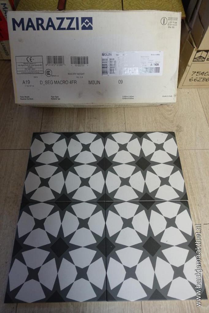 tegels Marazzi D-Segni 20x20 Moun Tappelo , p/m2, Keramiek, Nieuw, Ophalen of Verzenden, 20 tot 40 cm