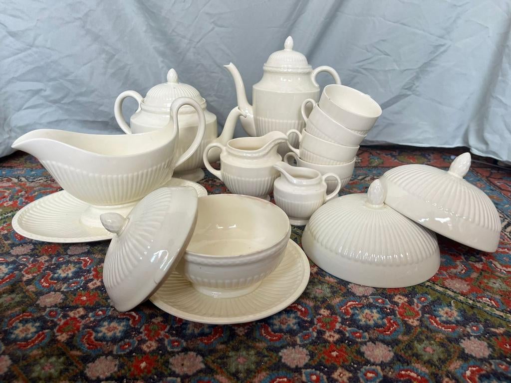 Servies Wedgwood edme of etruria & barlaston 15 delig, Ophalen of Verzenden