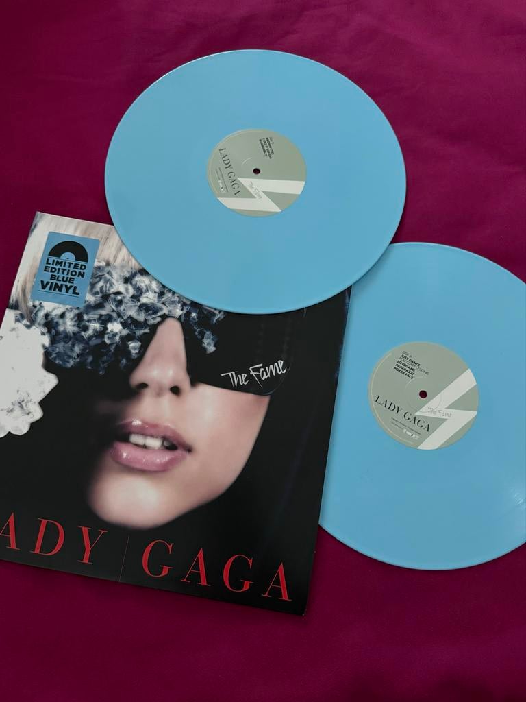 Lady Gaga - The Fame - Blauwe Vinyl Editie, Ophalen of Verzenden, Zo goed als nieuw, 12 inch