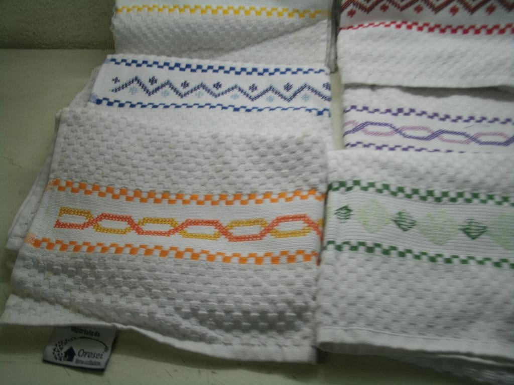 ser 24 6 keuken doeken oma's borduur werk, Ophalen of Verzenden, Nieuw, Patroon