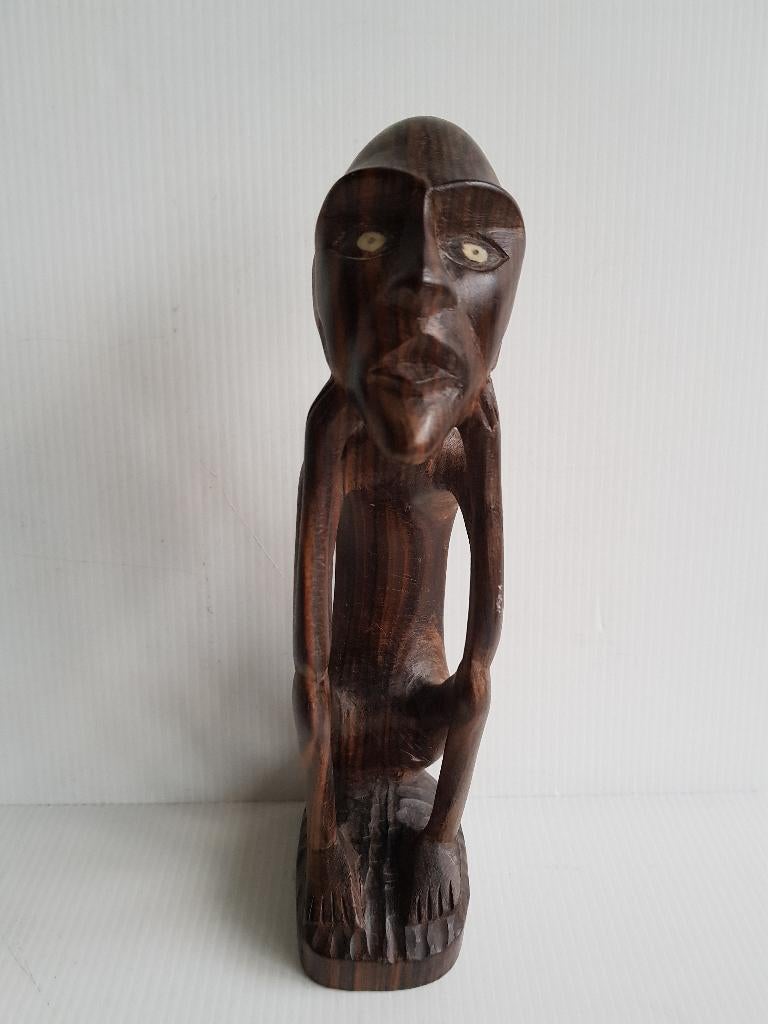 houtsnijwerk uit Indonesie - Batak of Sumatra - 21 cm, Ophalen of Verzenden