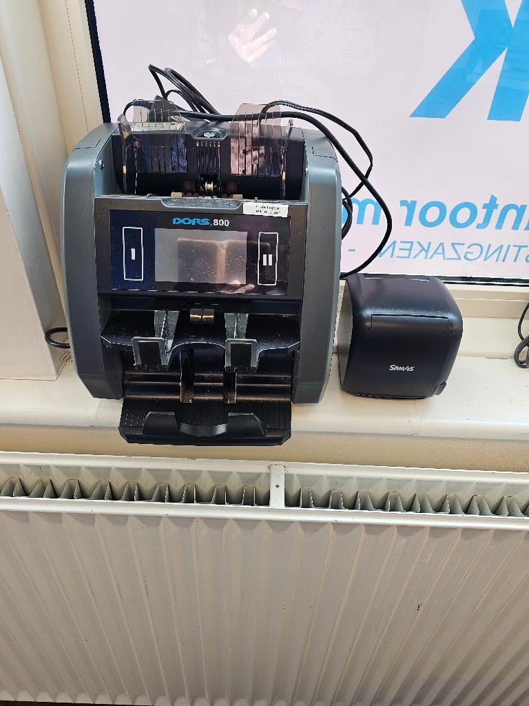 Papier Geldtelmachine, Postzegels en Munten, Munten en Bankbiljetten | Toebehoren, Ophalen of Verzenden, Sorteermachine of Telmachine