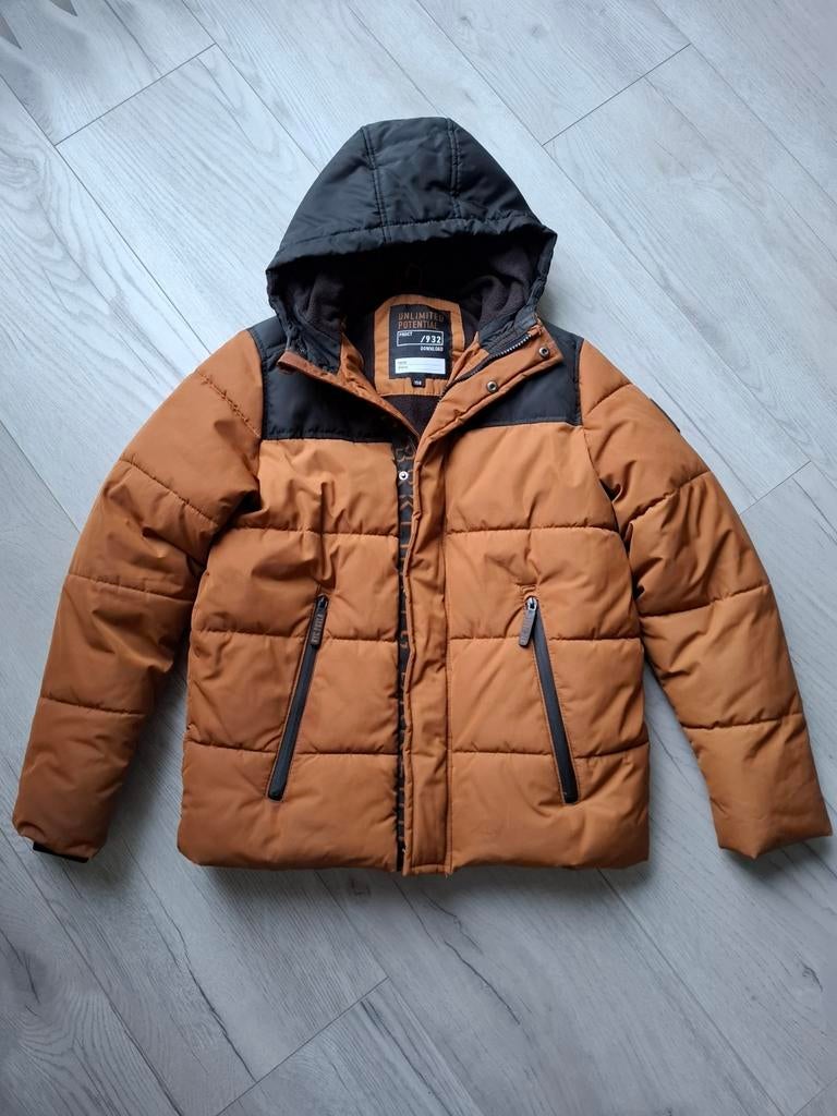 Jongens winterjas maat 158, Gebruikt, C&A, Ophalen of Verzenden, Jongen