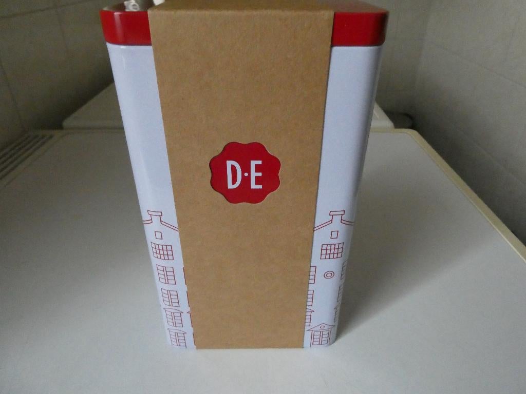 limited edition voorraadbus douwe egberts, Verzamelen, Blikken, Ophalen, Nieuw, Koffie, Douwe Egberts