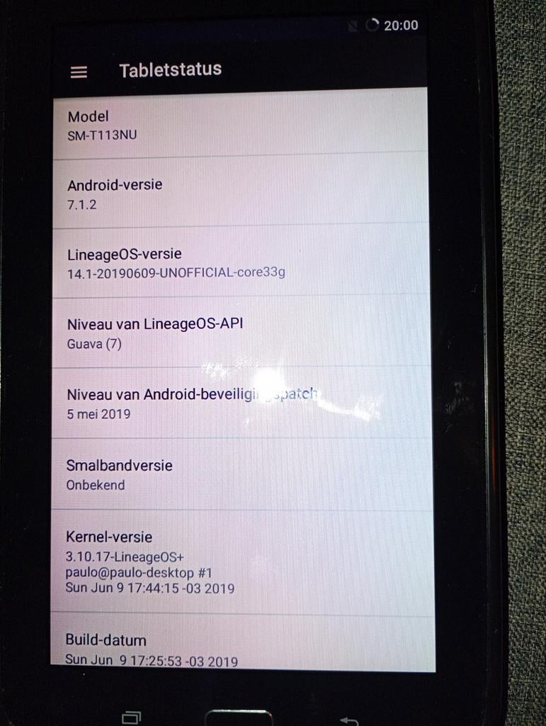 Samsung Galaxy Tab 3  - 7 inch Tablet met Android 7.1.2, Ophalen of Verzenden, Zo goed als nieuw, Samsung, Wi-Fi