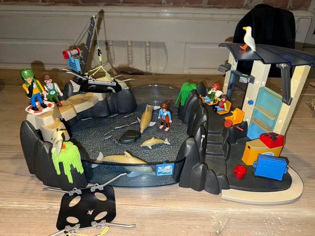 Losse sets of samen. 6 playmobil dierentuin sets, Ophalen of Verzenden, Zo goed als nieuw