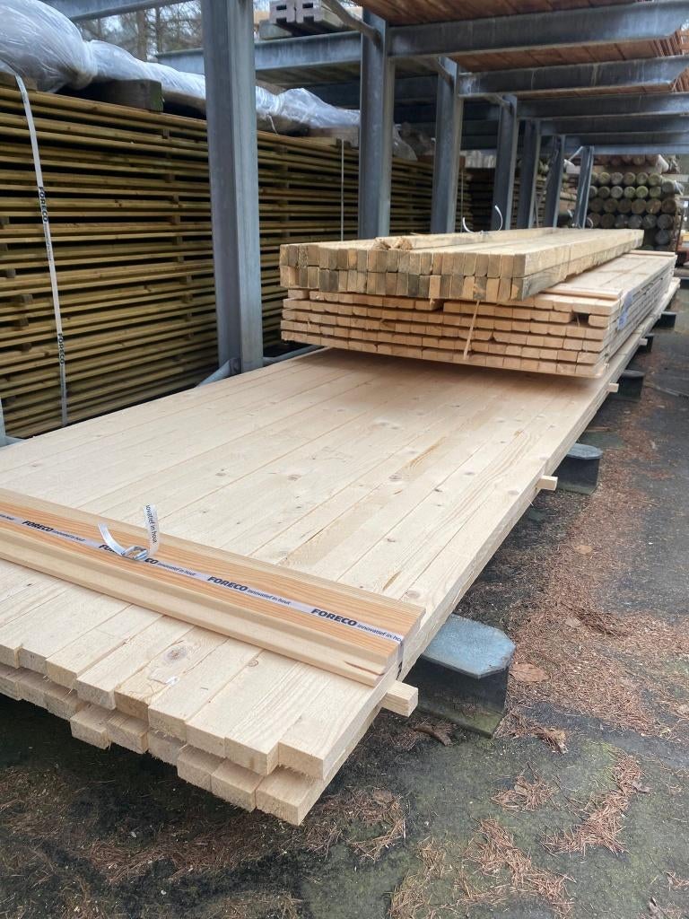 Panlatten 22x50 41/600 cm nr. 644, Ophalen, Minder dan 180 cm, Palen