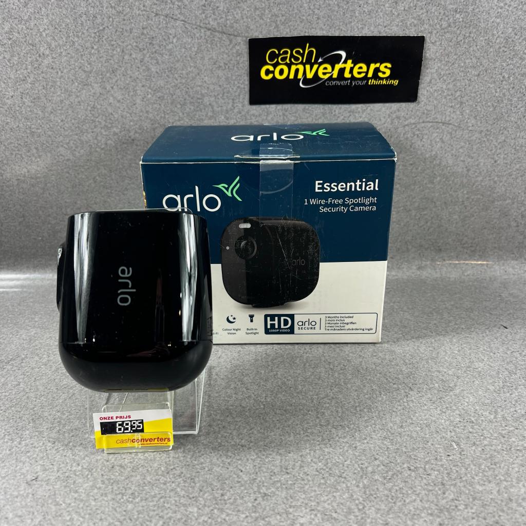 Arlo Essential 1 Wire-Free Spotlight Camera | 396022, Ophalen of Verzenden, Gebruikt, Buitencamera