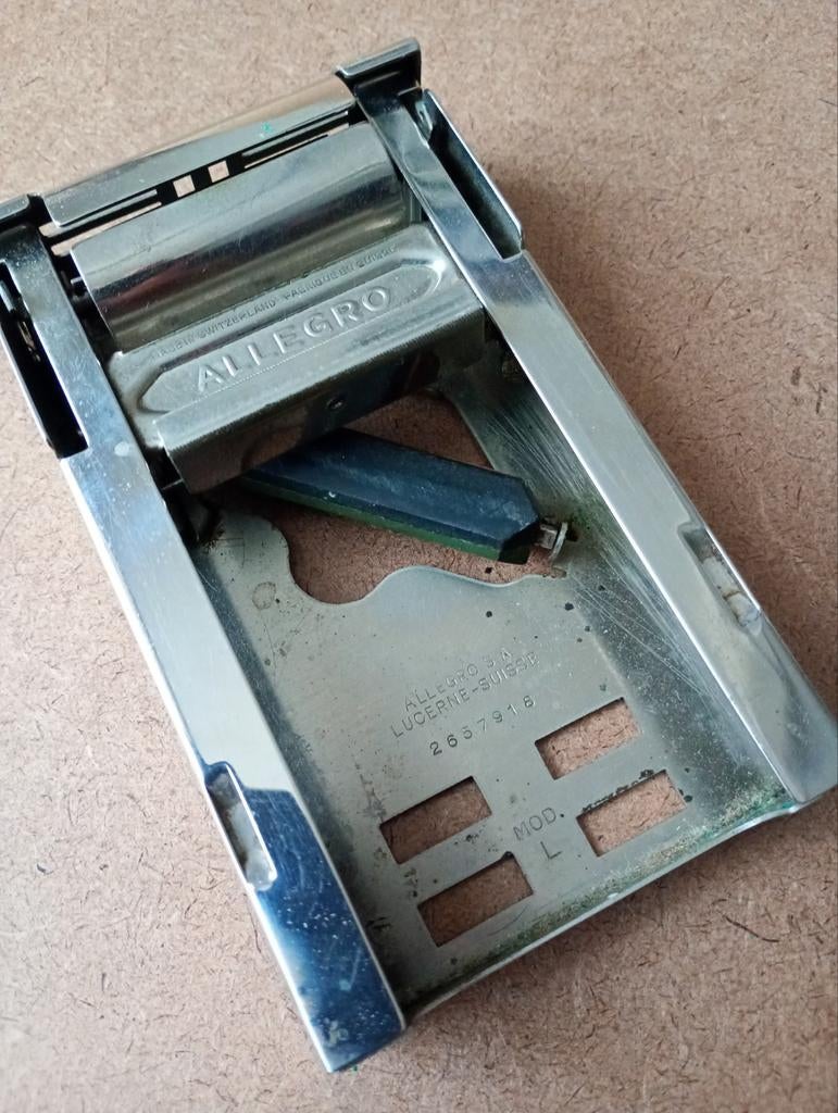 Antieke scheermesjes slijper, Antiek en Kunst, Ophalen of Verzenden