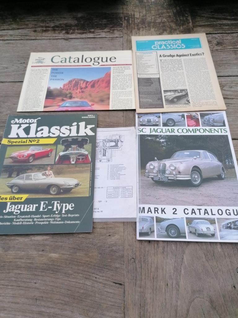 Folders Jaguar., Auto diversen, Handleidingen en Instructieboekjes, Ophalen of Verzenden