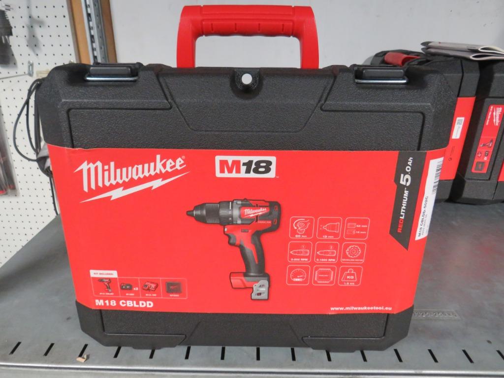 Milwaukee M18 CBLDD-0X Koolborstelloze Accu Boormachine, Nieuw, Zandhaarweg, Ophalen of Verzenden, Milwaukee