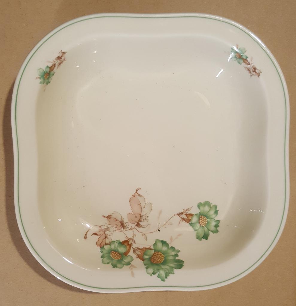 C.T. Tielsch Altwasser vierkante kom (jaren 30), Ophalen of Verzenden