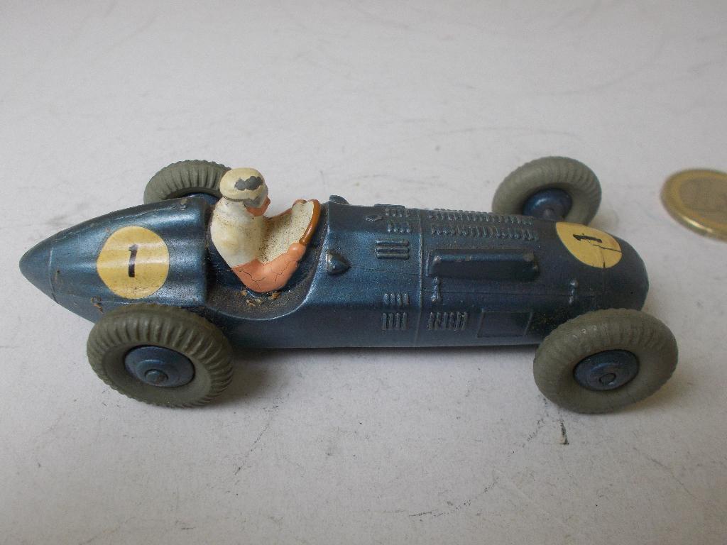 1953 Dinky Toys 23K TALBOT LAGO (Opgeknapt) + DRIVER! (-C-), Ophalen of Verzenden, Gebruikt, Auto, Dinky Toys