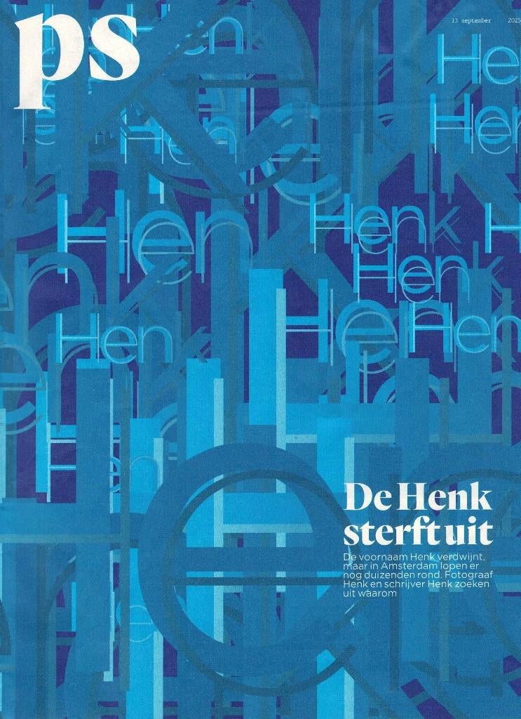 Dana Lixenberg in "Parool PS van de Week" - 13-9-2025., Ophalen of Verzenden, Zo goed als nieuw, Krant