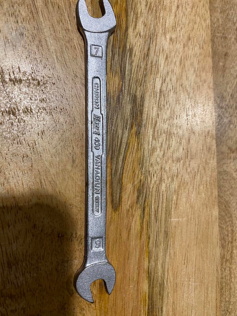 Hazet 450 maat 6 7 steeksleutel, Ophalen of Verzenden, Zo goed als nieuw