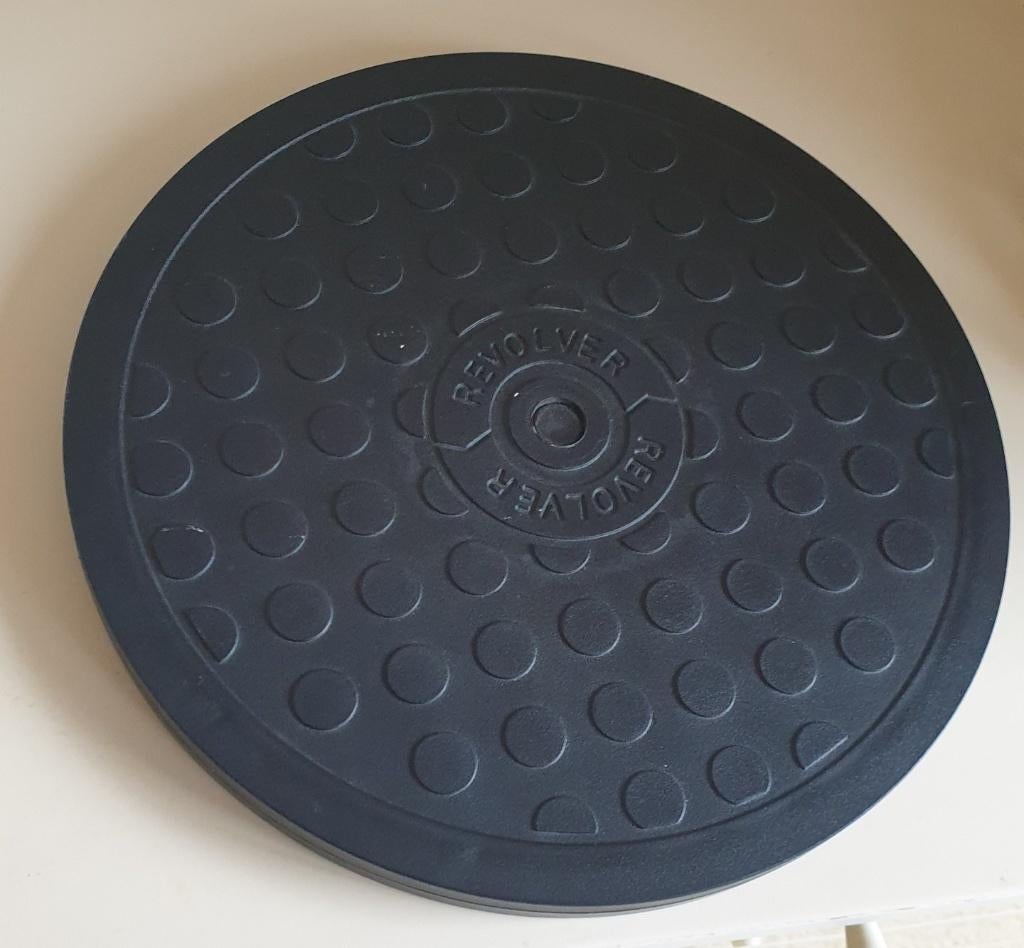 DRAAIPLATEAU voor TV o.i.d.   kunststof draaischijf  27 cm, Ophalen of Verzenden, Gebruikt