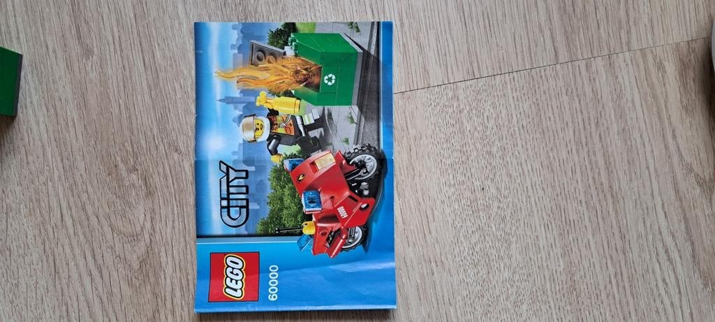lego city 60000 brandweer motor, Ophalen of Verzenden, Zo goed als nieuw