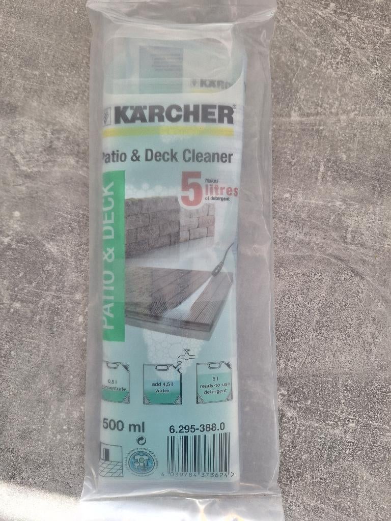 Karcher Patio & Deck Cleaner zak 500 ml nieuw!, Ophalen of Verzenden, Nieuw
