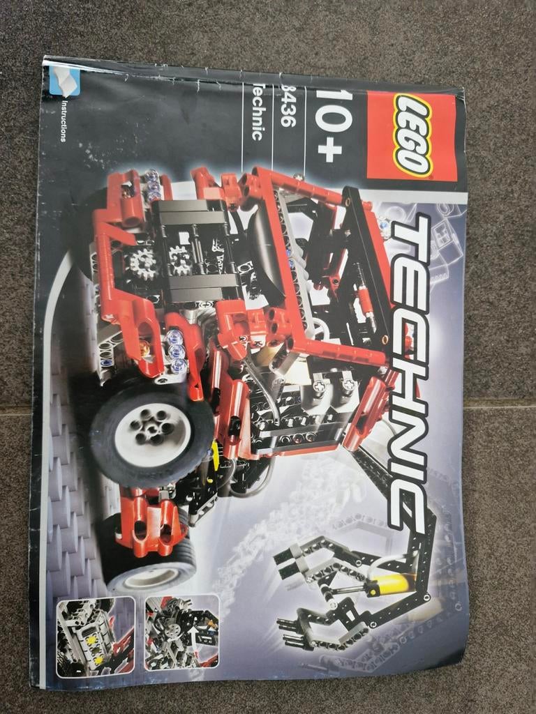 Lego Technic 8436 -, Ophalen of Verzenden, Gebruikt, Losse stenen, Lego