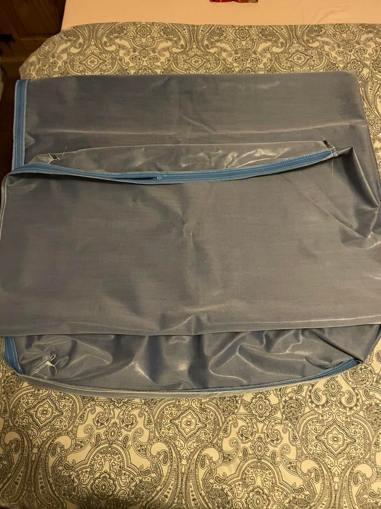 Nieuwe matrashoes met ritssluiting (incontinentiehoes), Huis en Inrichting, Eenpersoons, Blauw, Nieuw, Ophalen of Verzenden