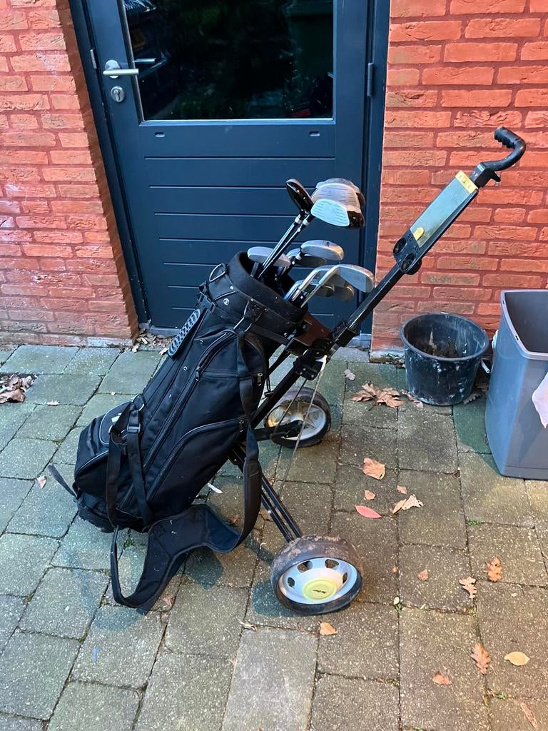 Golfset heren rechtshandig, Ophalen, Gebruikt, Set