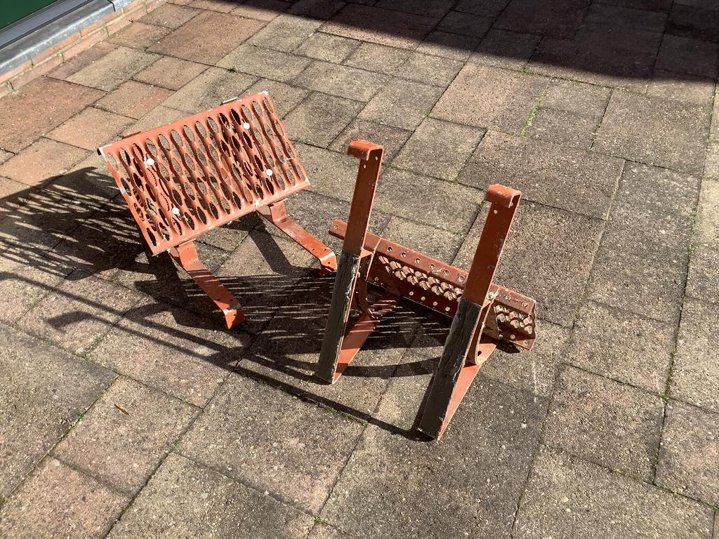 Twee stevige dakstoelen, Ophalen, Gebruikt, Overige typen, Minder dan 2 meter