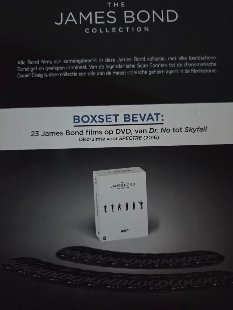 James Bond Collection - 24 dvd boxset, Boxset, Ophalen of Verzenden, Zo goed als nieuw, Actie en Avontuur
