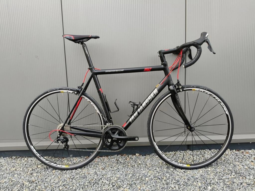 Jan Janssen Tour de France racefiets. 58cm. Shimano 105., 28 inch, Heren, Aluminium, Zo goed als nieuw