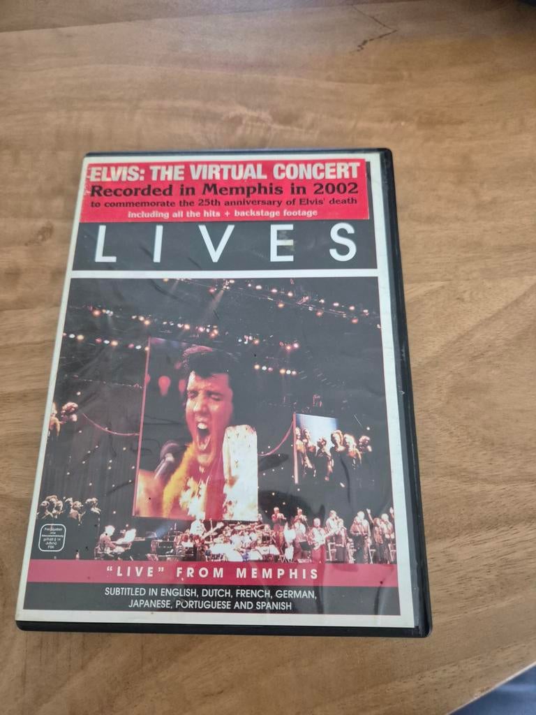 Elvis: The Virtual Concert - Live From Memphis DVD, Alle leeftijden, Ophalen of Verzenden, Zo goed als nieuw