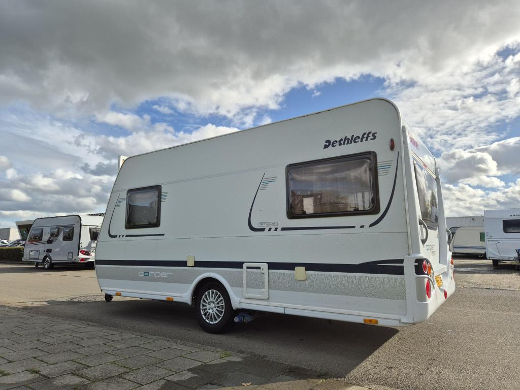 Dethleffs Camper Style 430 DB MOVER - VOORTENT - L, Caravans en Kamperen, Rondzit, Bedrijf, Dethleffs, Dwarsbed