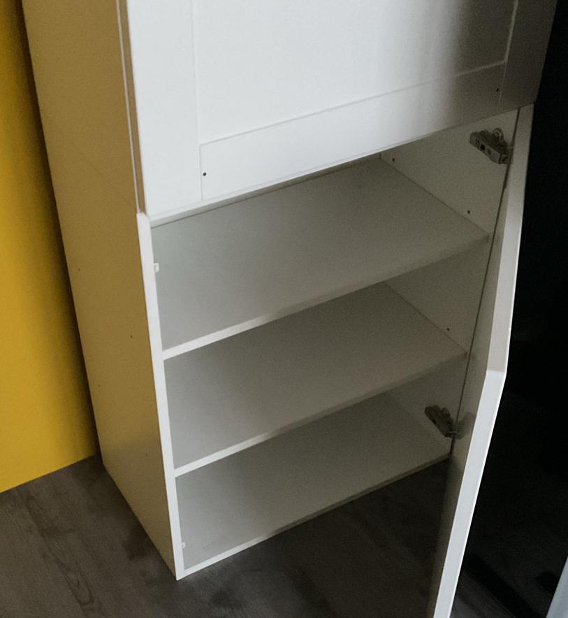 2 stuks Bribus Bovenkastjes keuken 60cm, Huis en Inrichting, Ophalen, Wit, 50 tot 100 cm, Minder dan 100 cm