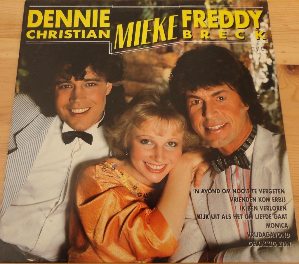 Dennie Christian-Mieke-Freddy Breck (LP), Cd's en Dvd's, Vinyl | Overige Vinyl, Ophalen of Verzenden, Gebruikt, 12 inch