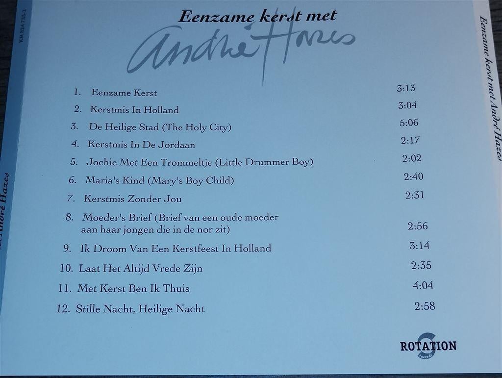 Andre Hazes - Eenzame Kerst Met Andre Hazes, Ophalen of Verzenden, Zo goed als nieuw