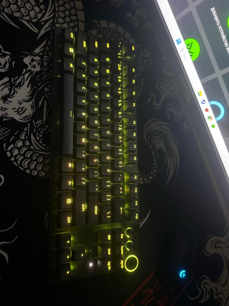 Razer Huntsman V3 Pro TKL Gaming Toetsenbord Qwerty, Ophalen, Gaming toetsenbord, Zo goed als nieuw, Qwerty