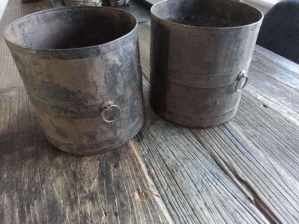 Stoer indiaanse potten, Rond, Ophalen of Verzenden, Aardewerk, Minder dan 40 cm