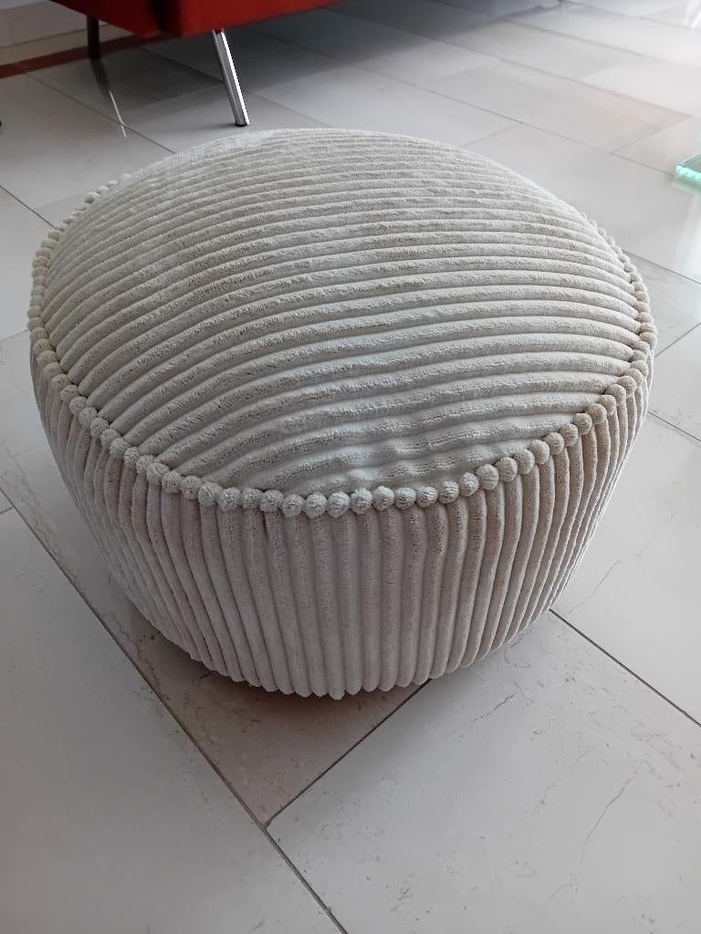 Poef, Ophalen, Minder dan 50 cm, Rond, Minder dan 50 cm