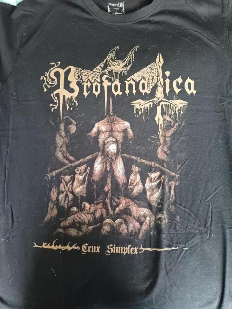 Profanatica - 9 x shirts pakket, Gildan L, Ophalen of Verzenden, Wit