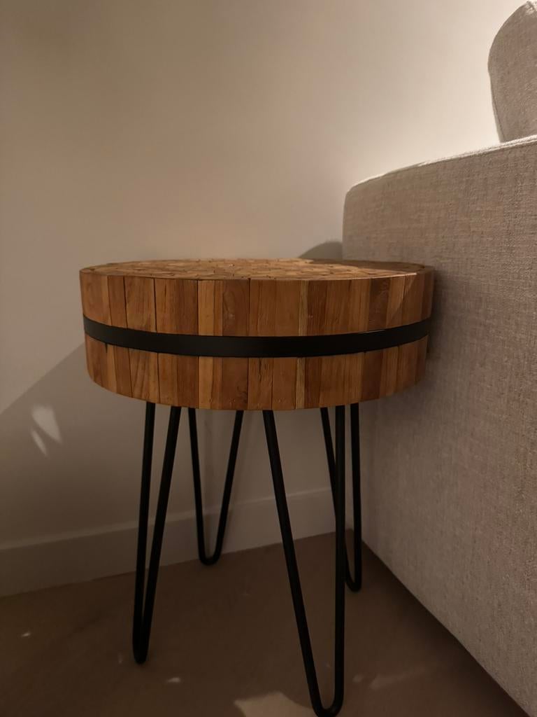 Troubadour bijzettafel, Ophalen, Zo goed als nieuw, 25 tot 50 cm, 50 tot 100 cm