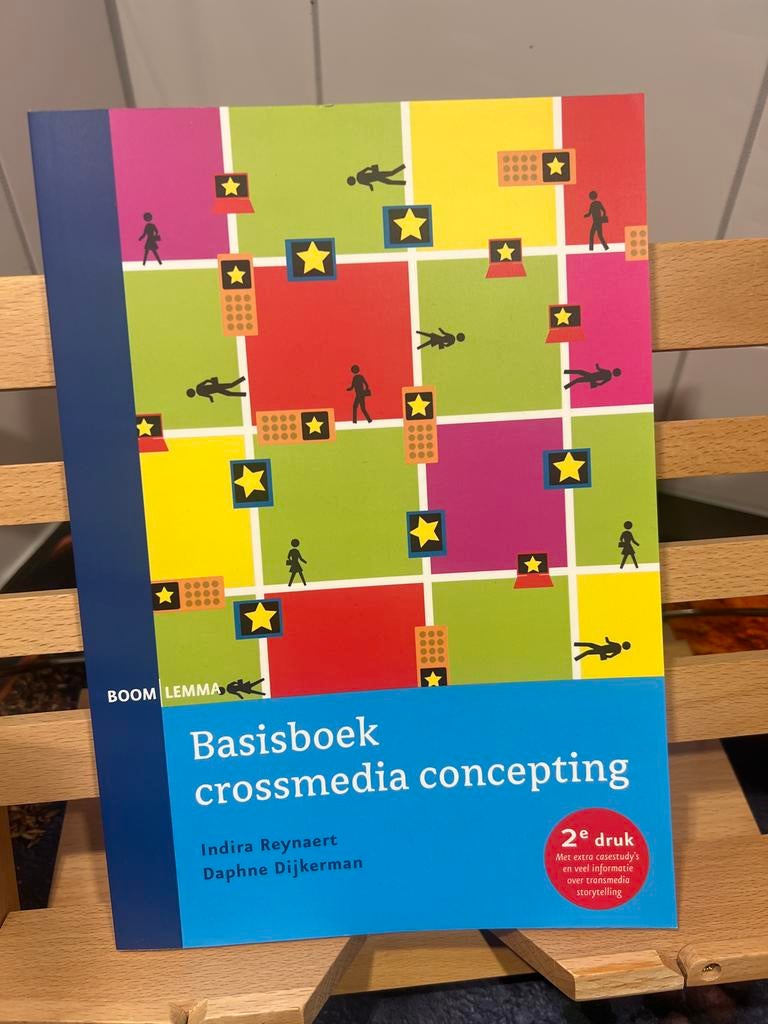 Basisboek crossmedia concepting - 2e druk, Ophalen of Verzenden, Gamma, Zo goed als nieuw, HBO