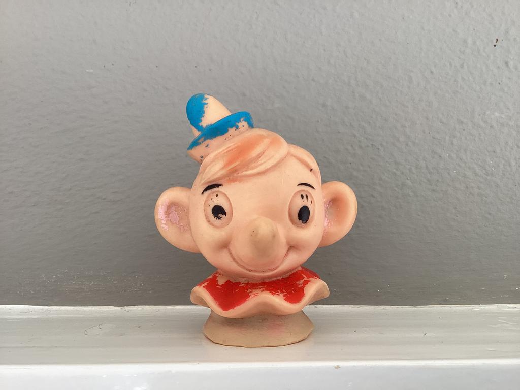 Vintage pieppopje Pinokkio, jaren 60, Ophalen of Verzenden, Gebruikt